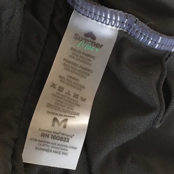 NWT SUMMER MAE NAVY FULL COVERAGE ONE PIECE - Picture 5 of 12
